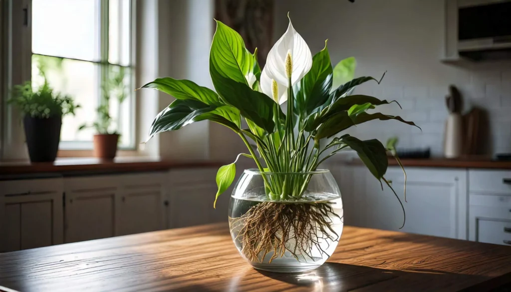 Top 10 Cây Cảnh Mini Để Bàn Đẹp Cho Dân Văn Phòng lan ý trồng thuỷ sinh